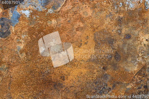 Image of Rusted metal background