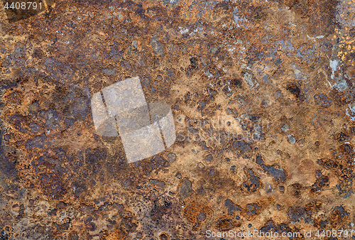 Image of Rusted metal background