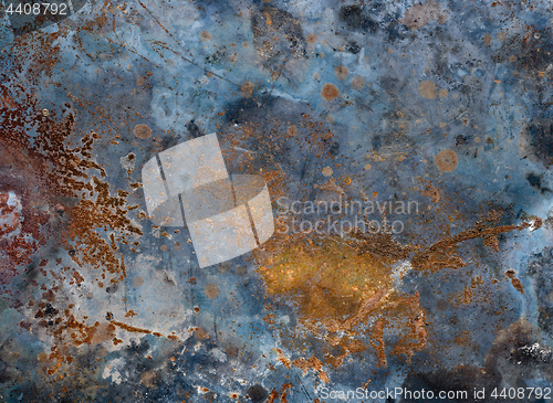 Image of Rusted metal background