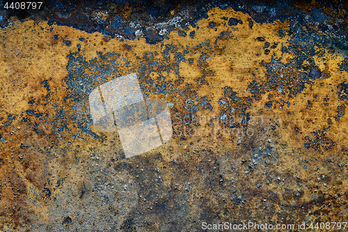 Image of Rusted metal background