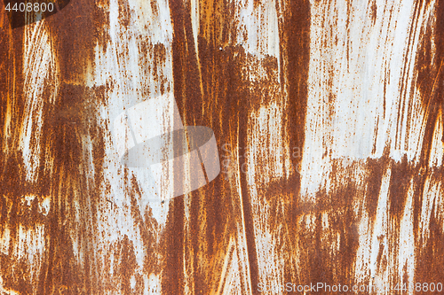 Image of Rusty metal texture background.