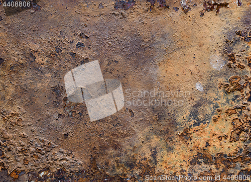 Image of Rusted metal background