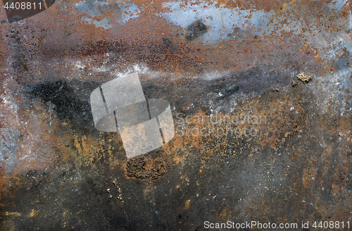 Image of Rusted metal background