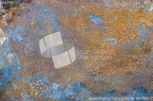 Image of Rusted metal background