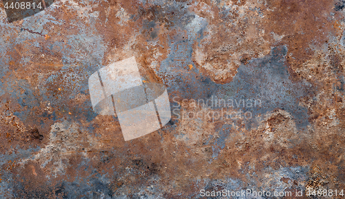 Image of Rusted metal background