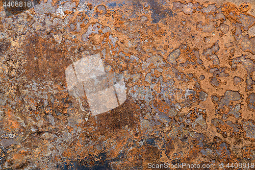 Image of Rusted metal background