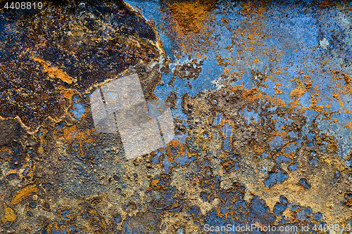 Image of Rusted metal background