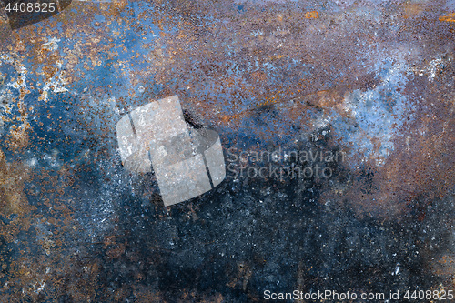 Image of Rusted metal background