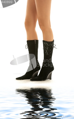 Image of black boots