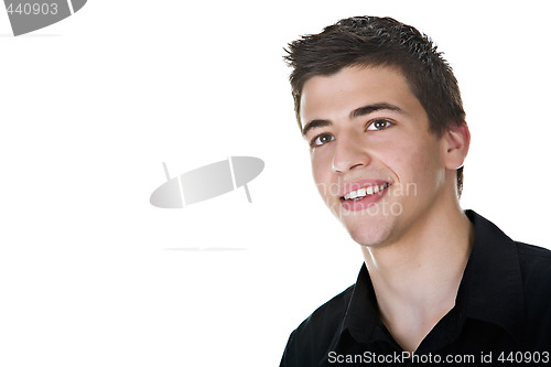 Image of Young Man Smiling