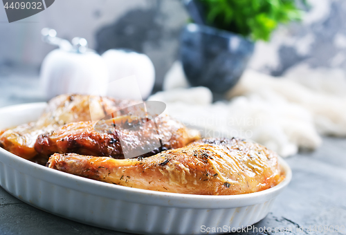 Image of baked chicken legs 
