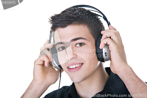 Image of Listening to Music