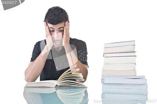 Image of Stressed Student