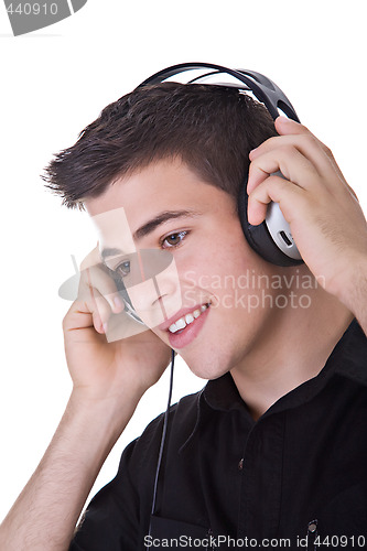 Image of Listening to Music