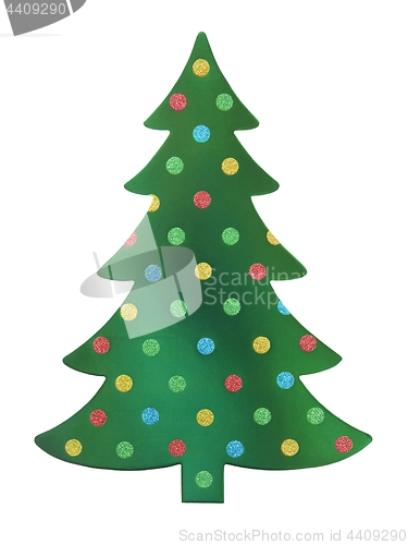 Image of Green Christmas tree