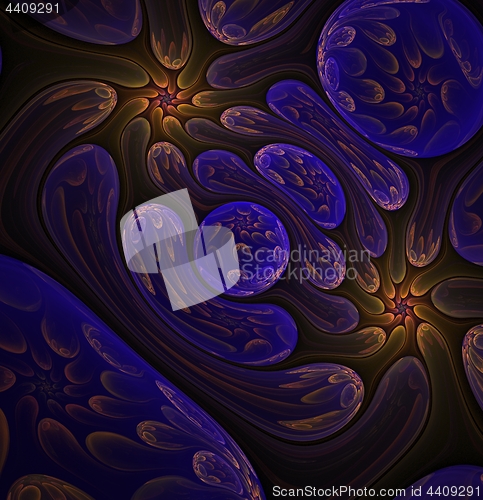 Image of Surreal fractal with rounded shapes