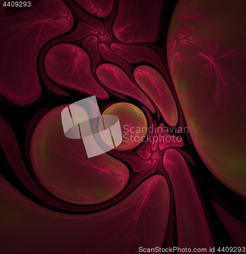 Image of Surreal fractal with rounded shapes