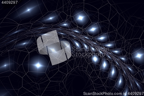 Image of Fractal looks like spiderweb