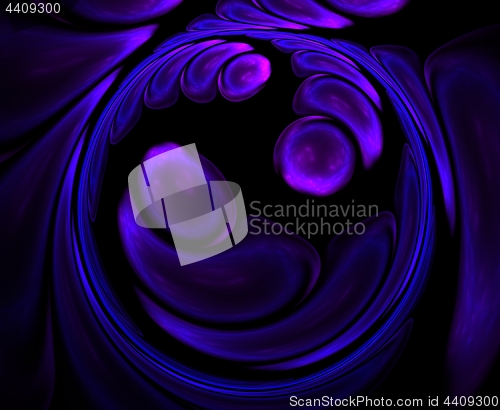 Image of Rounded abstract fractal