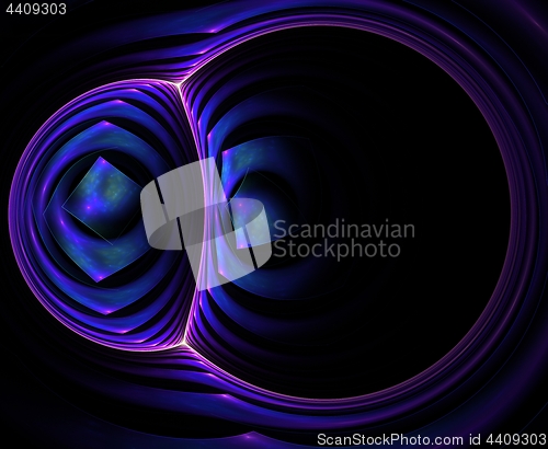 Image of Rounded abstract fractal