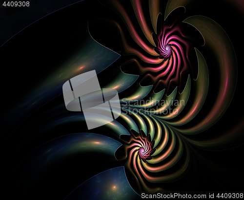 Image of Plasmatic abstract fractal