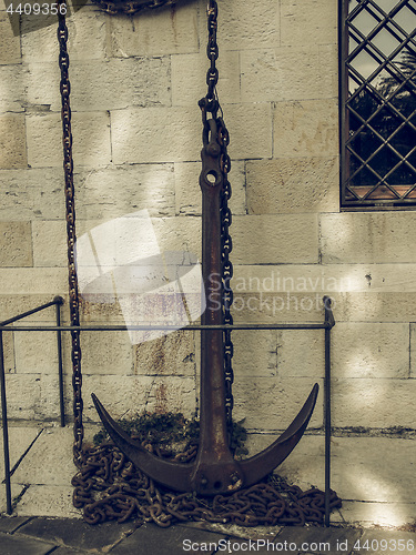 Image of Vintage looking Anchor