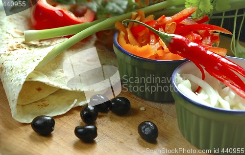 Image of preparing tortilla