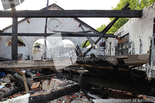 Image of Fire Damage Debris