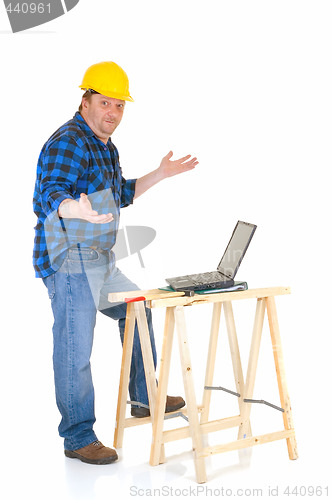 Image of Carpenter at work