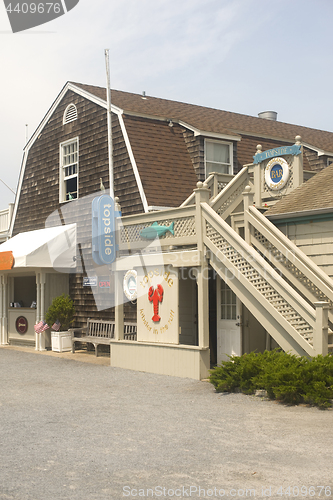 Image of editorial Topside Restaurant Montauk New York