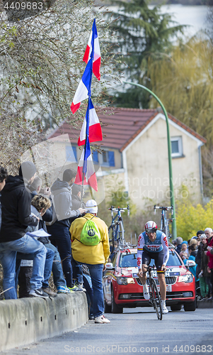 Image of The Cyclist Adam Hansen - Paris-Nice 2016 