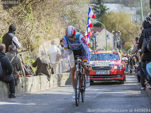 Image of The Cyclist Adam Hansen - Paris-Nice 2016 