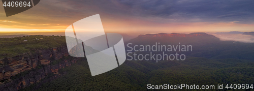 Image of Jamison Valley Blue Mountains Panorama