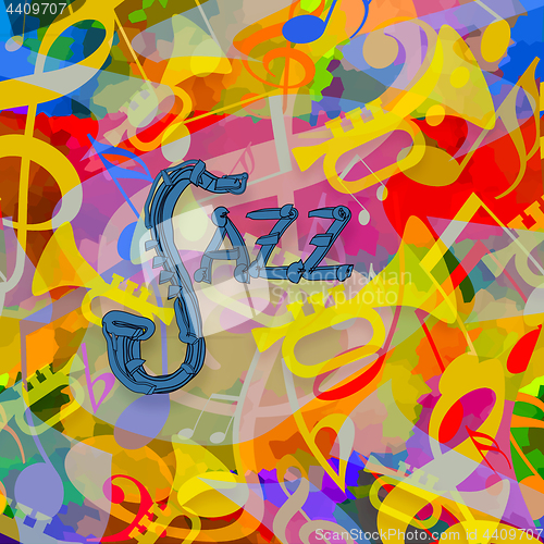 Image of Jazz music background