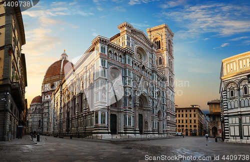 Image of Florence at sunrise