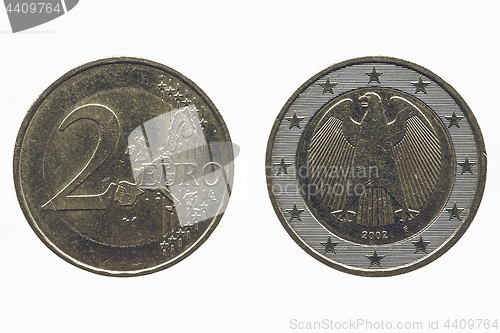Image of Vintage Two Euro coin