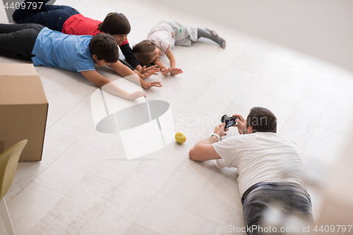 Image of Photoshooting with kids models