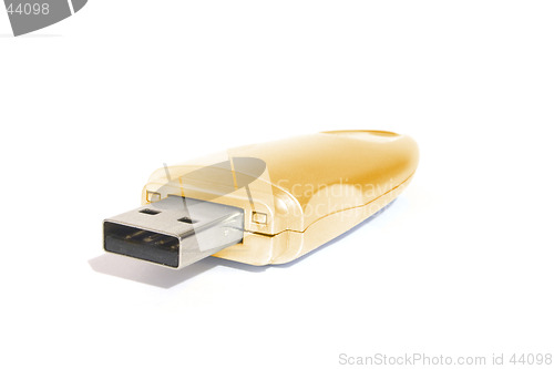 Image of Golden USB Memory Stick