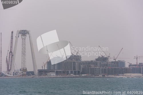 Image of Panorama Dubai city UAE