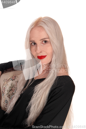 Image of Lovely portrait of a young blond woman
