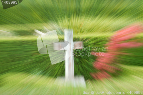 Image of Cross in Vedbæk  cemetary