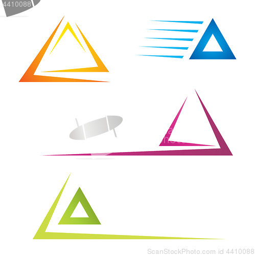 Image of Trangle icons