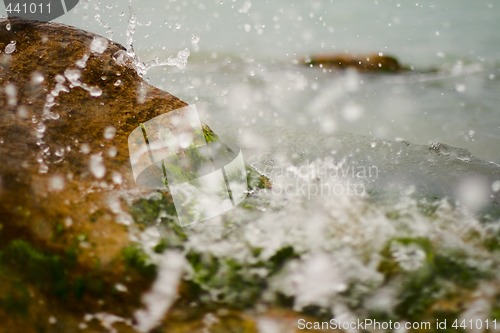 Image of stone sea foam
