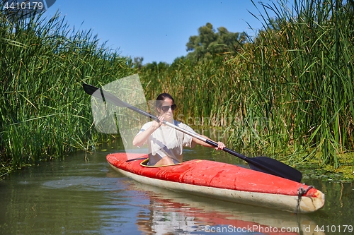 Image of Kayaking on the River