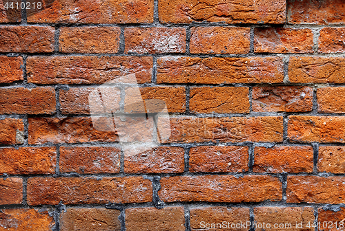 Image of Very ancient brick wall 