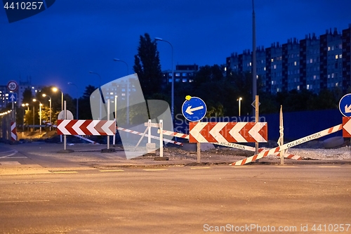 Image of Road Construction detour