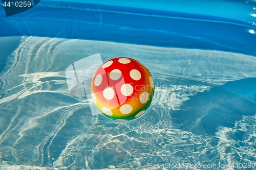 Image of Ball in the water