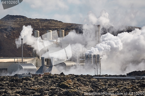 Image of Geothermal power plant