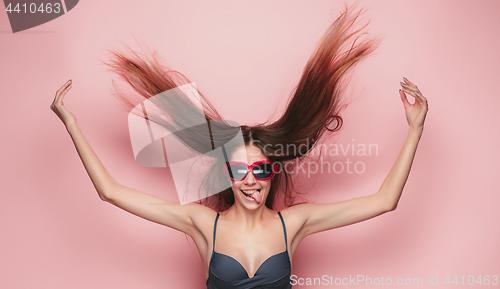 Image of face of a beautiful young girl with a clean fresh face close up