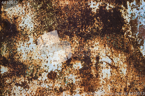 Image of Rusty metal texture background.